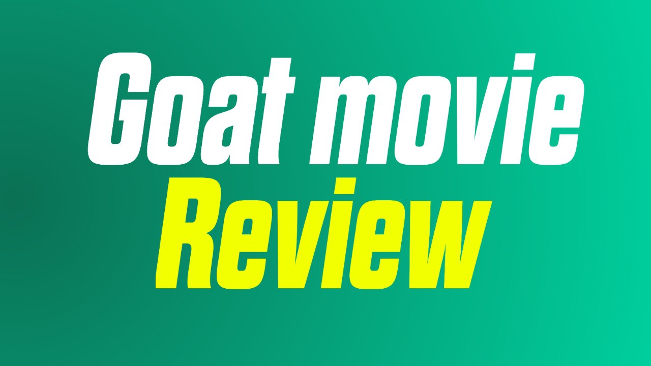 GOAT Movie Review by BappamTV: Greatest of All Time bappam tv review