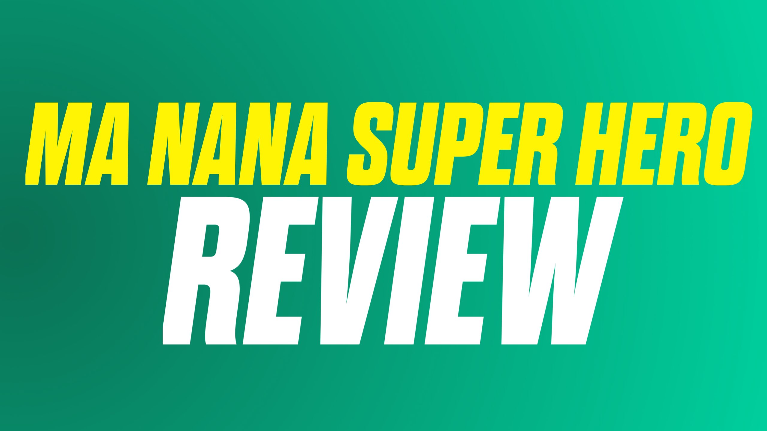 Maa Nanna Superhero Telugu Movie Review by bappamtv